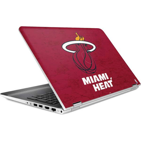 NBA Miami Heat Red Primary Logo HP Pavilion Skin